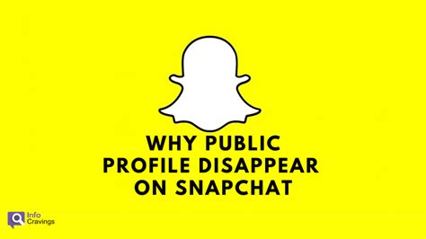 why did my public profile disappear on snapchat|snapchat public profile not showing iphone.